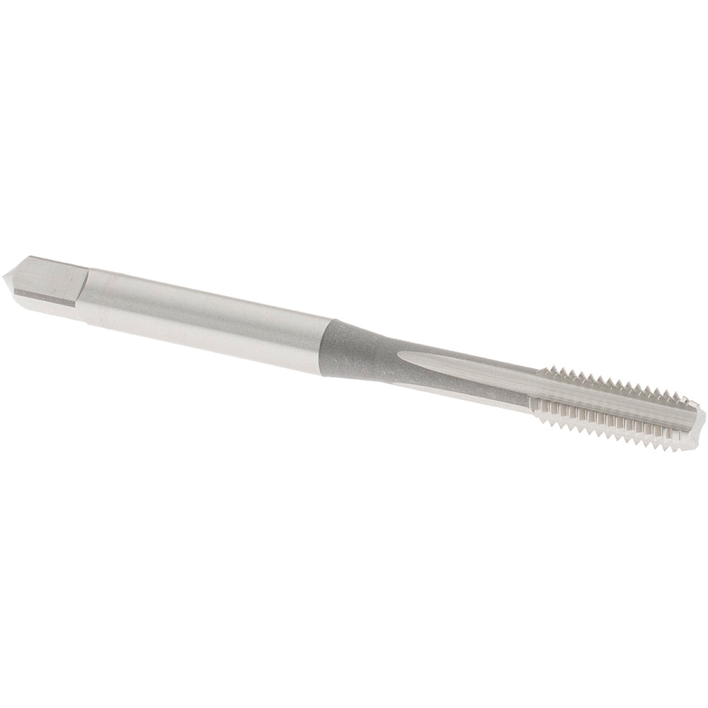 OSG 1970800 Straight Flute Tap: M5x0.8 Metric Coarse, 4 Flute, Bottoming Chamfer, 6H Class of Fit, High-Speed Steel, Bright/Uncoated Finish