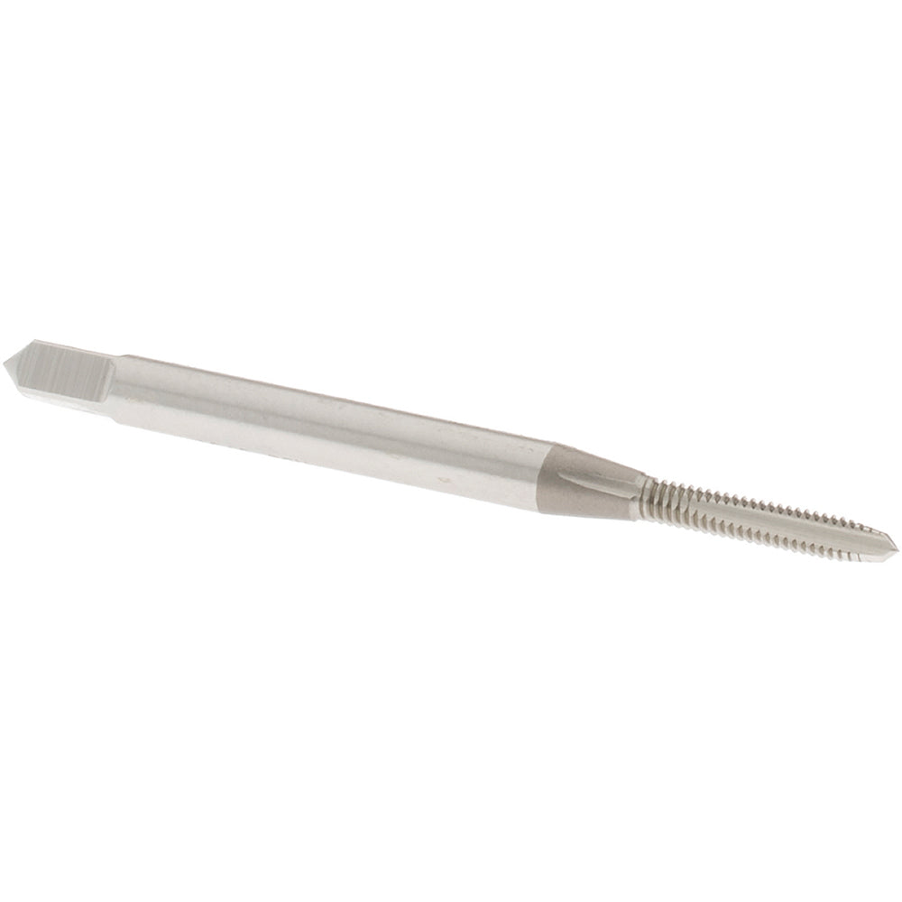 OSG 1060100 Straight Flute Tap: #2-56 UNC, 2 Flute, Plug Chamfer, 2B Class of Fit, High-Speed Steel, Bright/Uncoated Finish