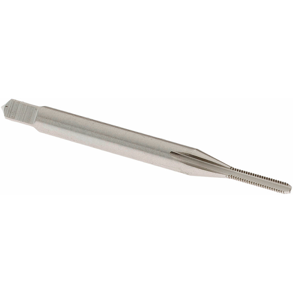 OSG 1010200 Straight Flute Tap: #0-80 UNF, 2 Flute, Bottoming Chamfer, 2B Class of Fit, High-Speed Steel, Bright/Uncoated Finish