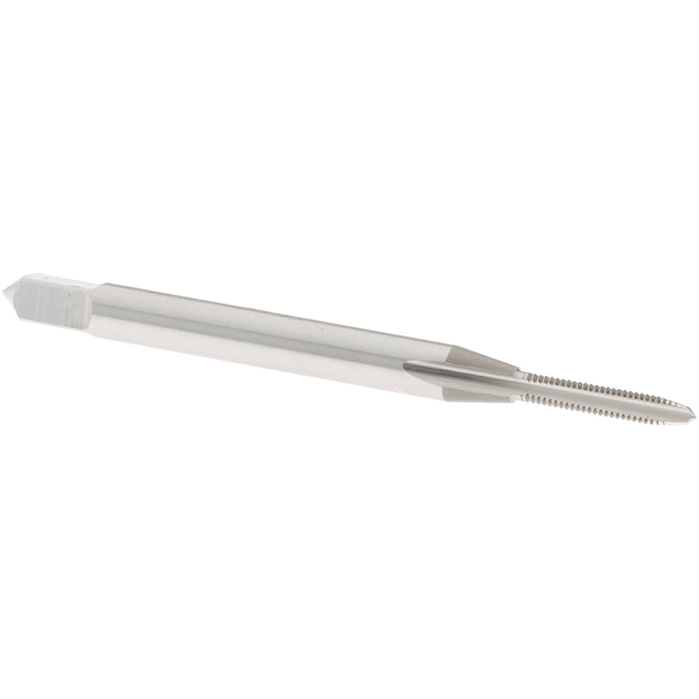 OSG 1010700 Straight Flute Tap: #1-72 UNF, 2 Flute, Plug Chamfer, 2B Class of Fit, High-Speed Steel, Bright/Uncoated Finish