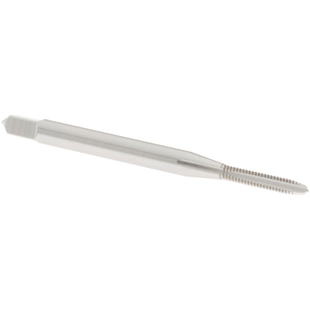 OSG 1065100 Straight Flute Tap: #2-56 UNC, 2 Flute, Plug Chamfer, 2B Class of Fit, High-Speed Steel, Bright/Uncoated Finish