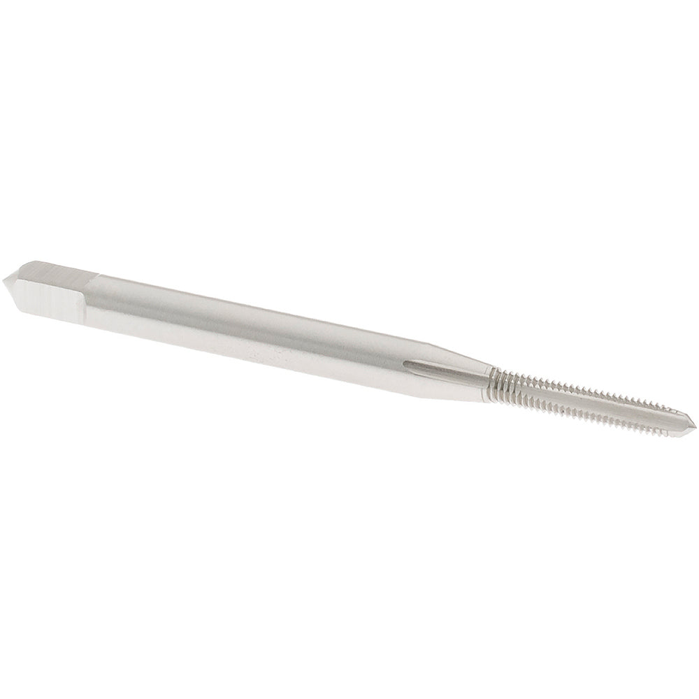 OSG 1011300 Straight Flute Tap: #2-64 UNF, 3 Flute, Plug Chamfer, 2B Class of Fit, High-Speed Steel, Bright/Uncoated Finish