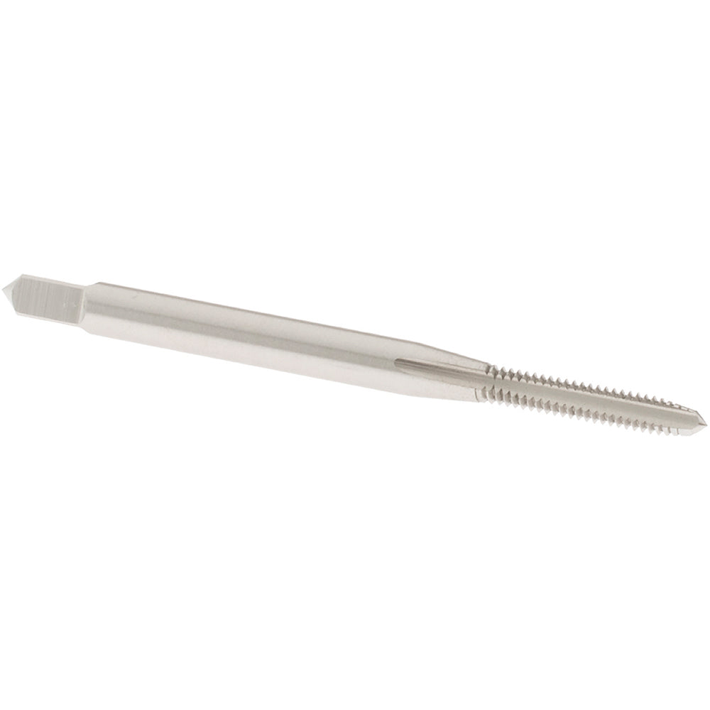 OSG 1011600 Straight Flute Tap: #3-48 UNC, 3 Flute, Plug Chamfer, 2B Class of Fit, High-Speed Steel, Bright/Uncoated Finish