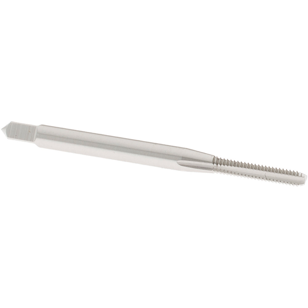 OSG 1011700 Straight Flute Tap: #3-48 UNC, 3 Flute, Bottoming Chamfer, 2B Class of Fit, High-Speed Steel, Bright/Uncoated Finish
