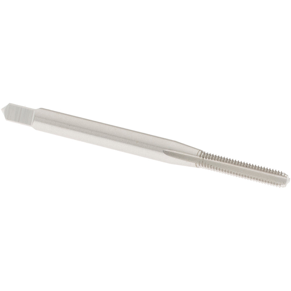 OSG 1012000 Straight Flute Tap: #3-56 UNF, 3 Flute, Bottoming Chamfer, 2B Class of Fit, High-Speed Steel, Bright/Uncoated Finish