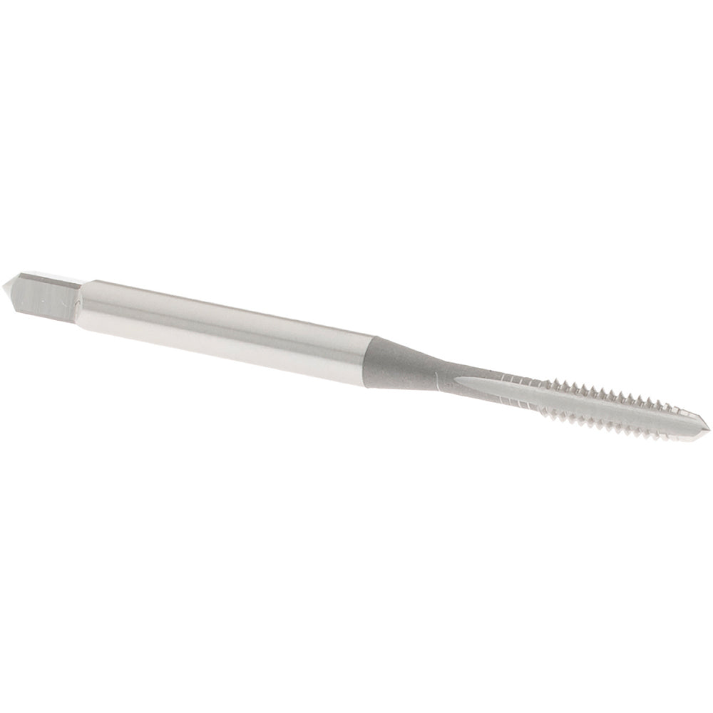 OSG 1012200 Straight Flute Tap: #4-40 UNC, 3 Flute, Plug Chamfer, 2B & 3B Class of Fit, High-Speed Steel, Bright/Uncoated Finish