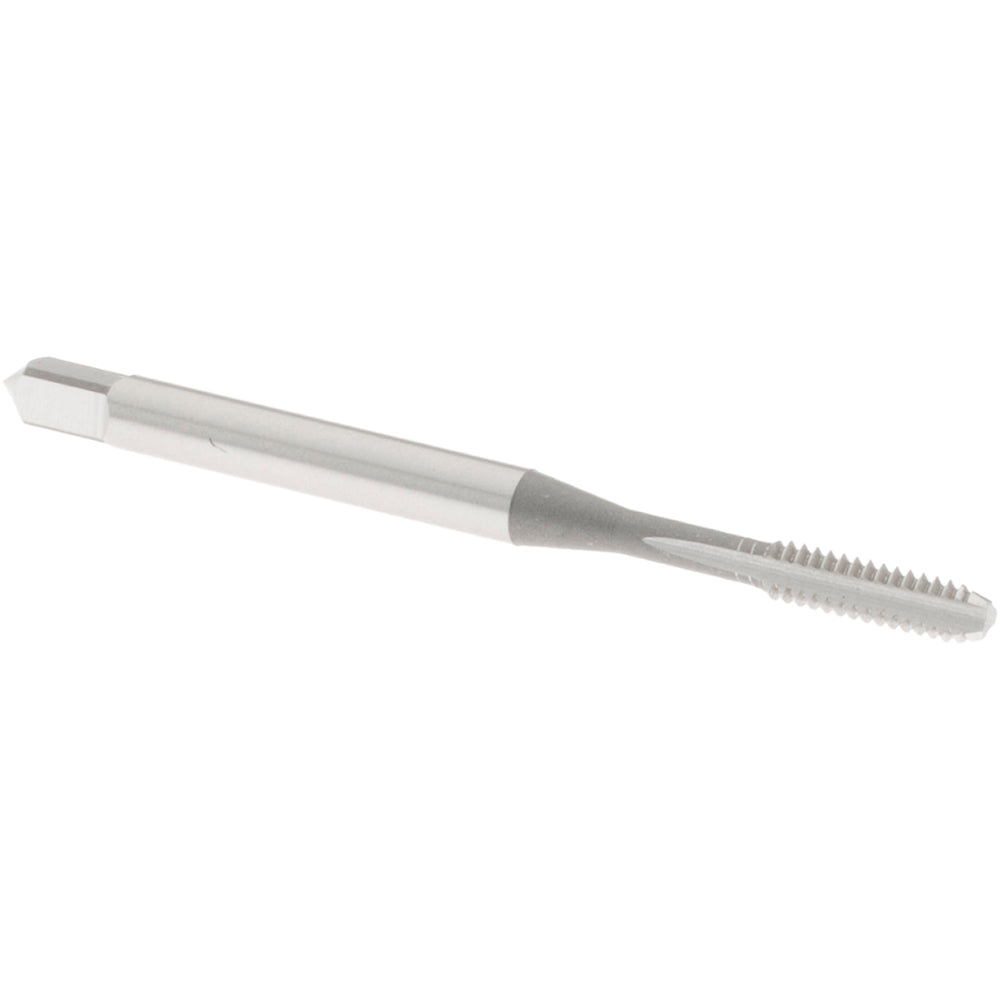 OSG 1012300 Straight Flute Tap: #4-40 UNC, 3 Flute, Bottoming Chamfer, 2B & 3B Class of Fit, High-Speed Steel, Bright/Uncoated Finish