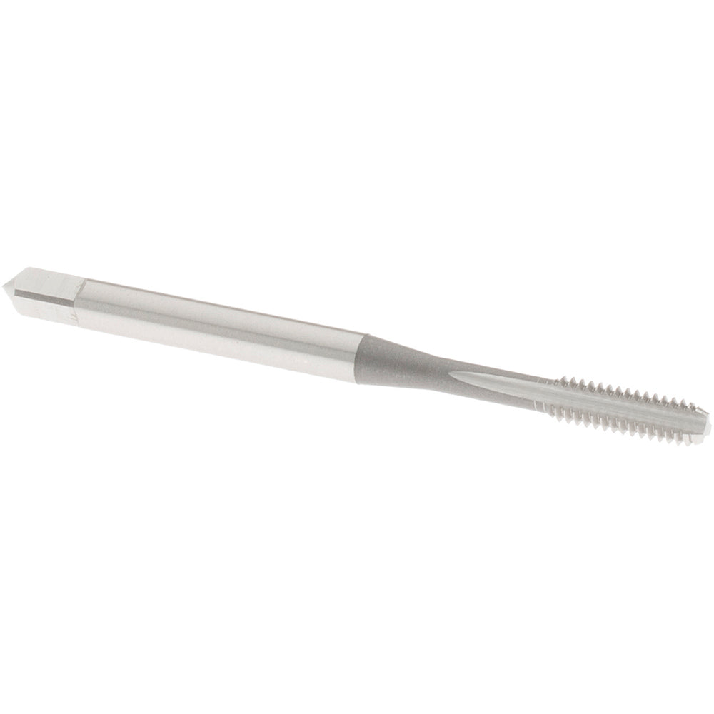 OSG 1013200 Straight Flute Tap: #5-40 UNC, 3 Flute, Bottoming Chamfer, 2B & 3B Class of Fit, High-Speed Steel, Bright/Uncoated Finish