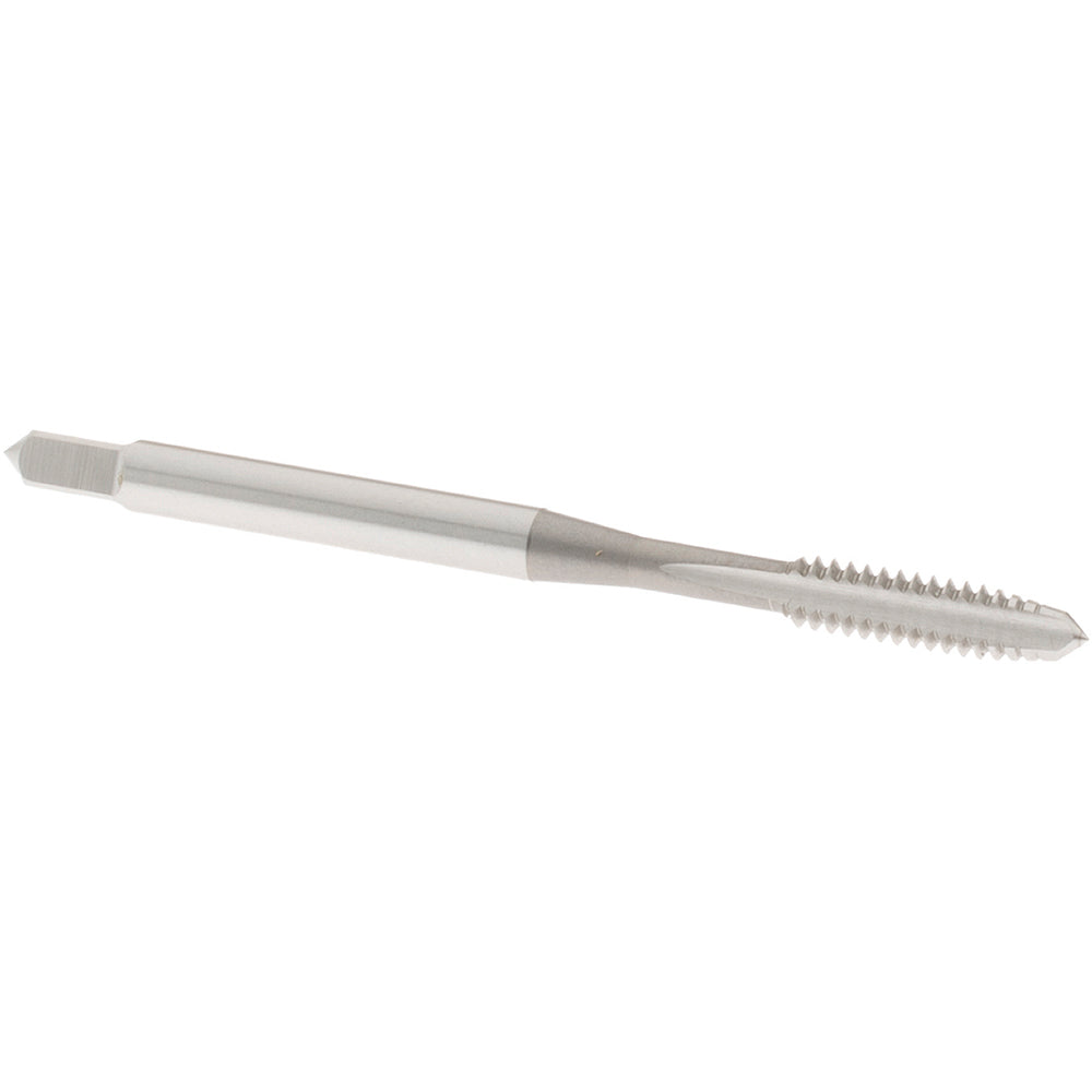 OSG 1013700 Straight Flute Tap: #6-32 UNC, 3 Flute, Plug Chamfer, 3B Class of Fit, High-Speed Steel, Bright/Uncoated Finish