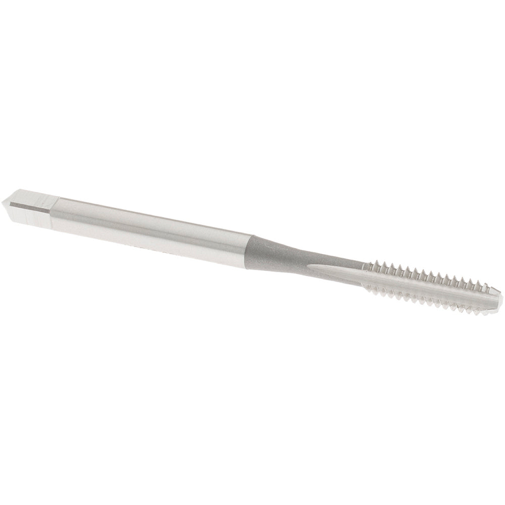 OSG 1013800 Straight Flute Tap: #6-32 UNC, 3 Flute, Bottoming Chamfer, 3B Class of Fit, High-Speed Steel, Bright/Uncoated Finish