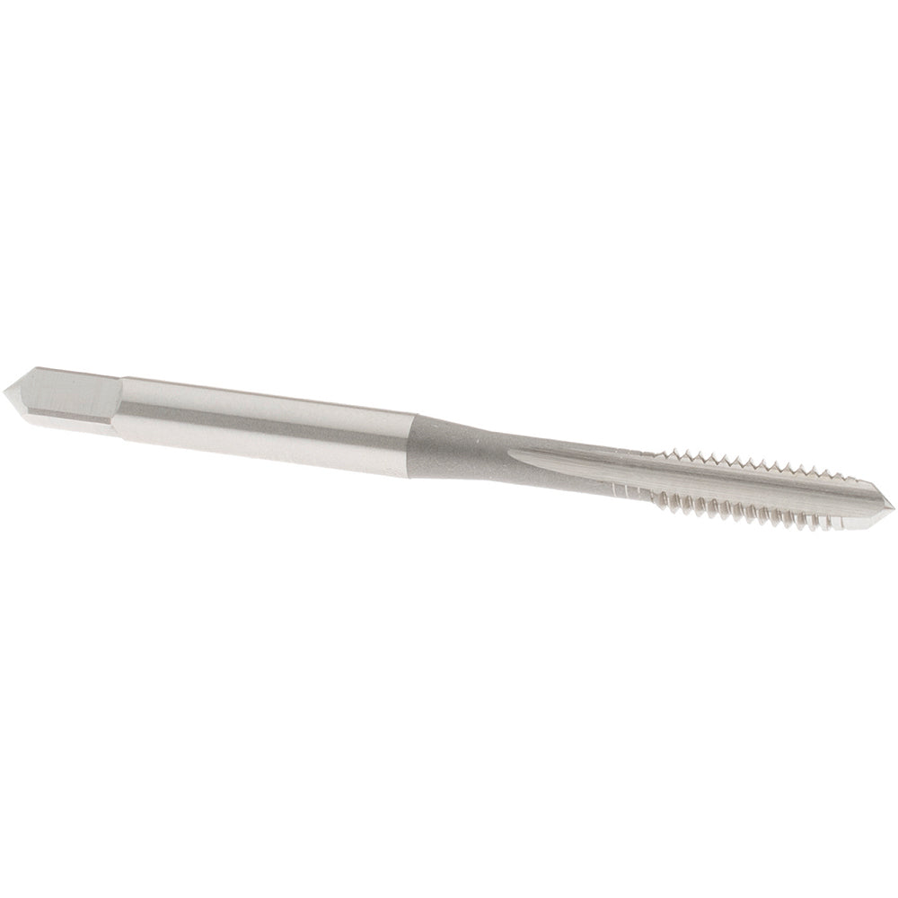 OSG 1068400 Straight Flute Tap: #8-32 UNC, 2 Flute, Plug Chamfer, 3B Class of Fit, High-Speed Steel, Bright/Uncoated Finish