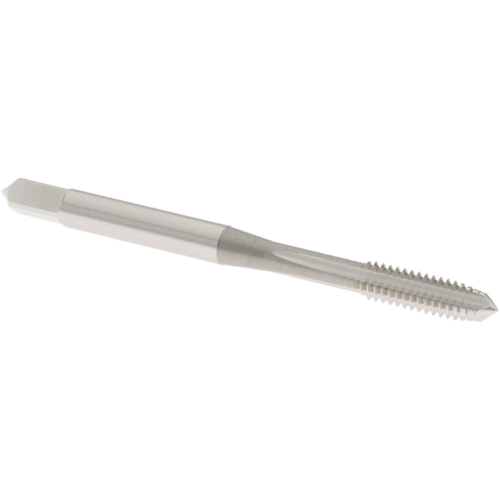 OSG 1014300 Straight Flute Tap: #8-32 UNC, 4 Flute, Plug Chamfer, 3B Class of Fit, High-Speed Steel, Bright/Uncoated Finish