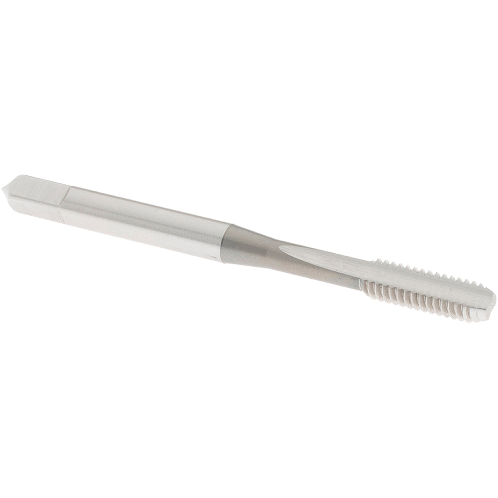 OSG 1068500 Straight Flute Tap: #8-32 UNC, 2 Flute, Bottoming Chamfer, 3B Class of Fit, High-Speed Steel, Bright/Uncoated Finish