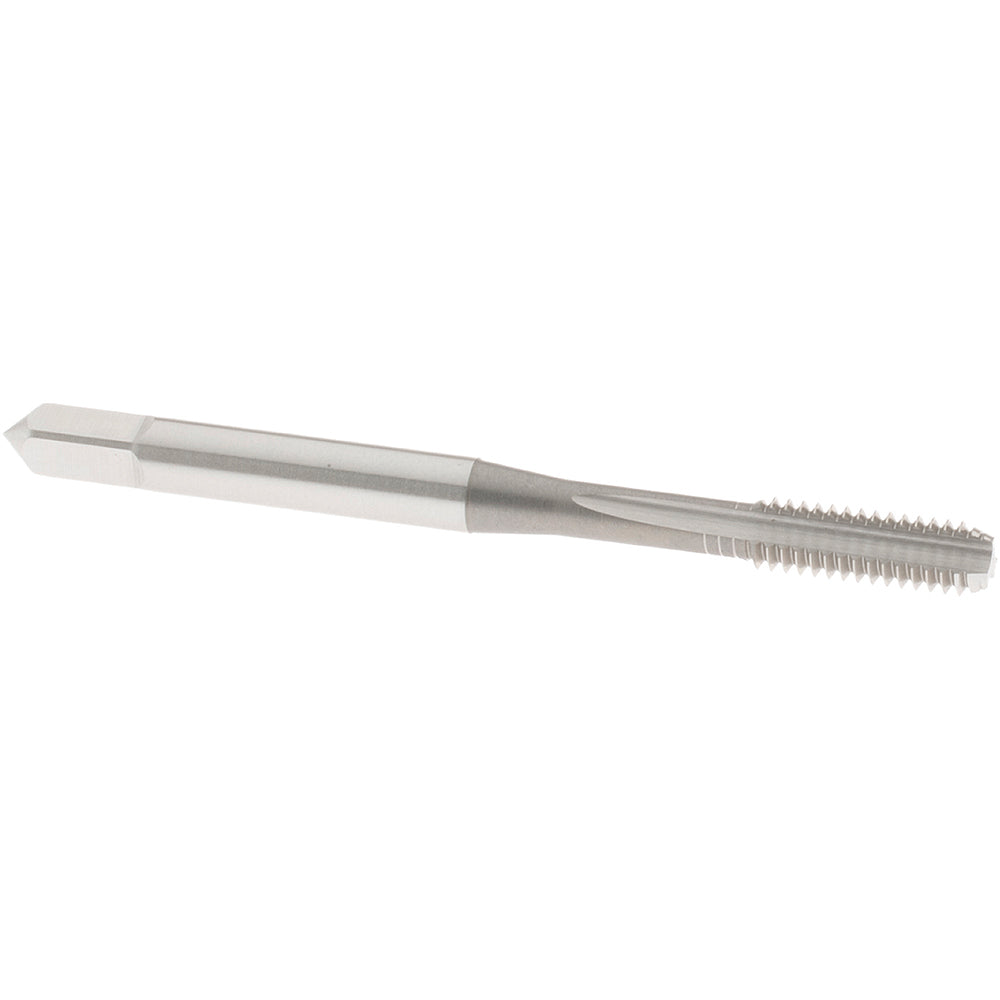 OSG 1045200 Straight Flute Tap: #8-32 UNC, 3 Flute, Bottoming Chamfer, 3B Class of Fit, High-Speed Steel, Bright/Uncoated Finish