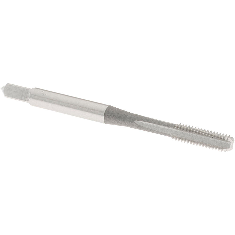OSG 1014700 Straight Flute Tap: #8-36 UNF, 4 Flute, Bottoming Chamfer, 2B & 3B Class of Fit, High-Speed Steel, Bright/Uncoated Finish