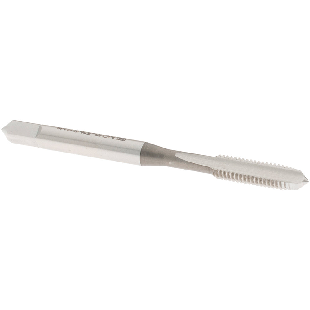 OSG 1069300 Straight Flute Tap: #10-32 UNF, 2 Flute, Plug Chamfer, 3B Class of Fit, High-Speed Steel, Bright/Uncoated Finish