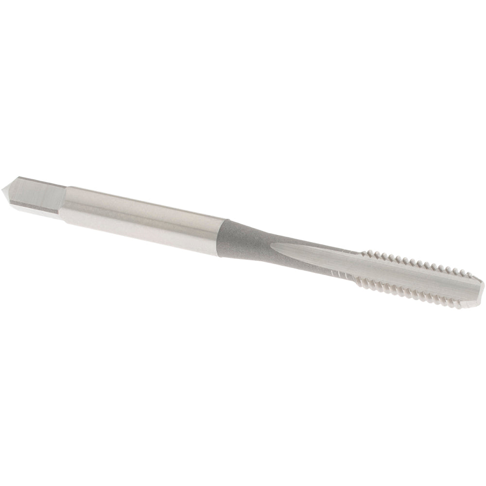 OSG 1073500 Straight Flute Tap: #8-32 UNC, 2 Flute, Bottoming Chamfer, 2B Class of Fit, High-Speed Steel, Bright/Uncoated Finish