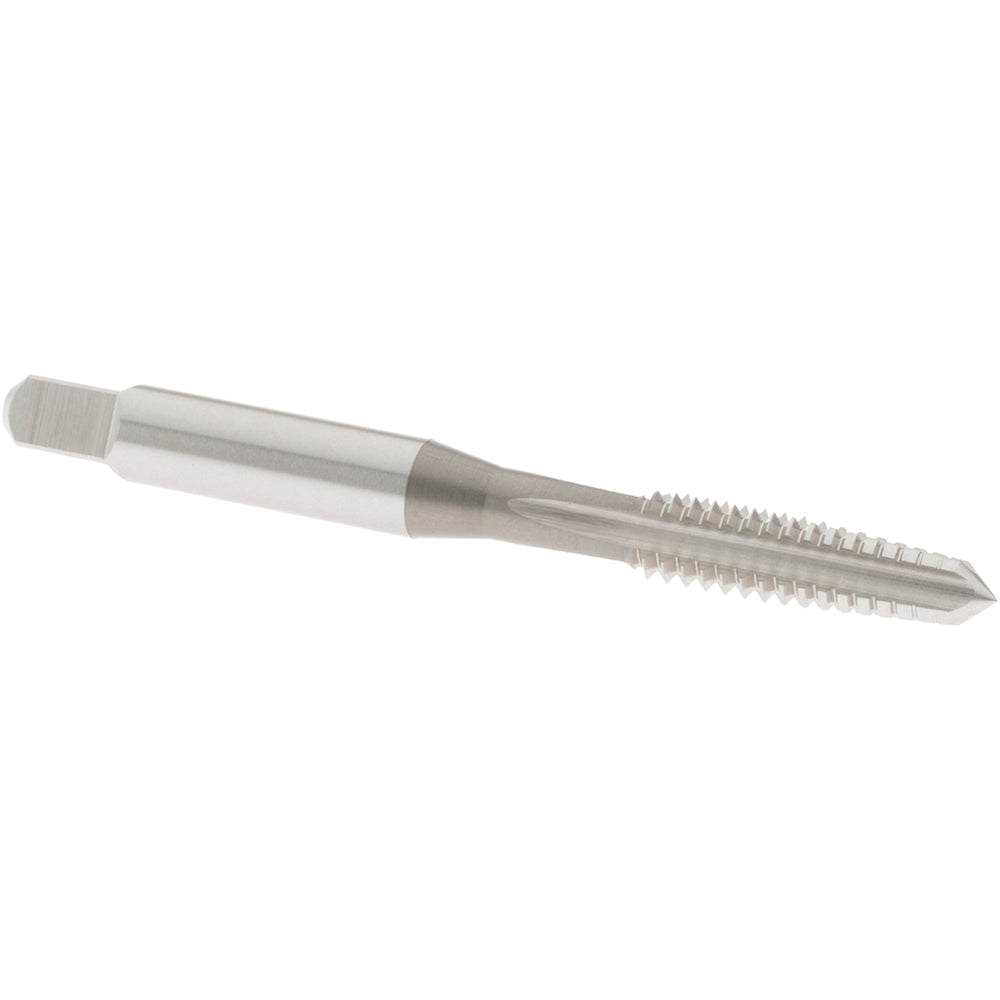 OSG 1100000 Straight Flute Tap: 1/4-20 UNC, 4 Flute, Taper Chamfer, High-Speed Steel, Bright/Uncoated Finish