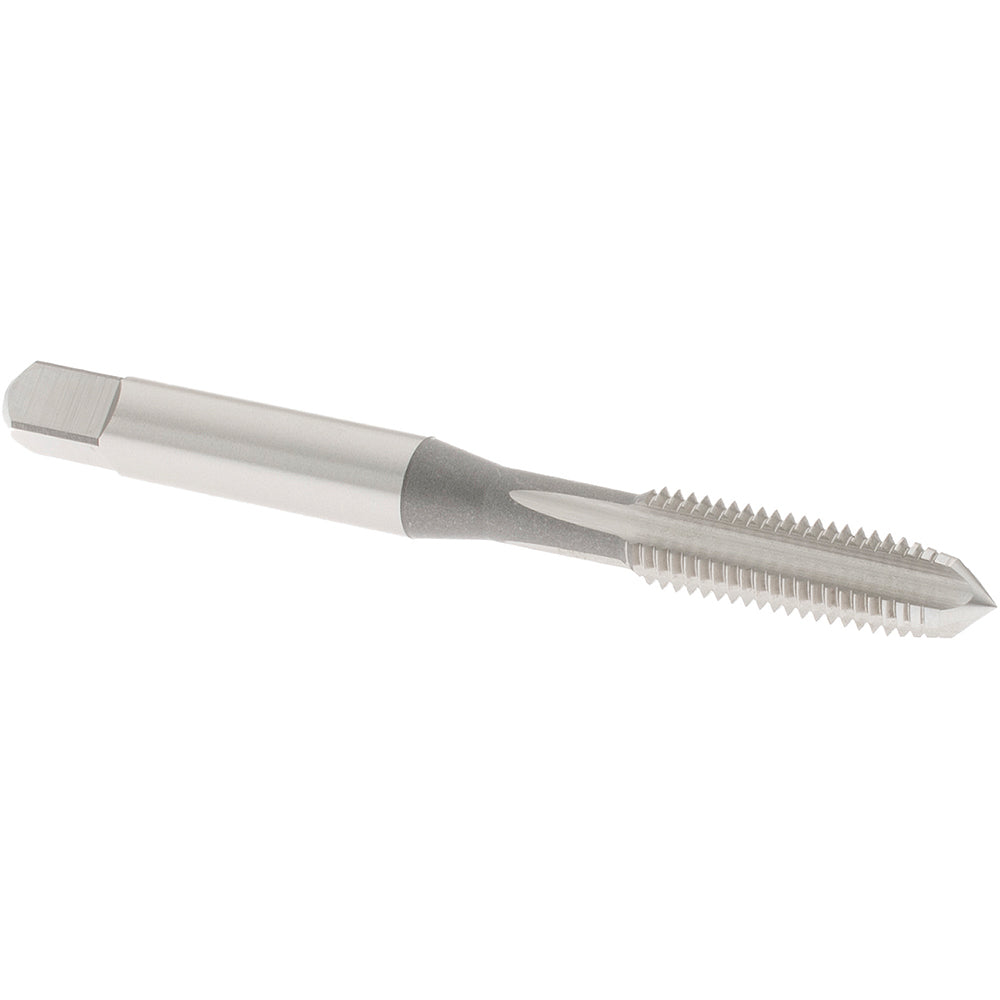OSG 1100400 Straight Flute Tap: 1/4-28 UNF, 4 Flute, Plug Chamfer, High-Speed Steel, Bright/Uncoated Finish