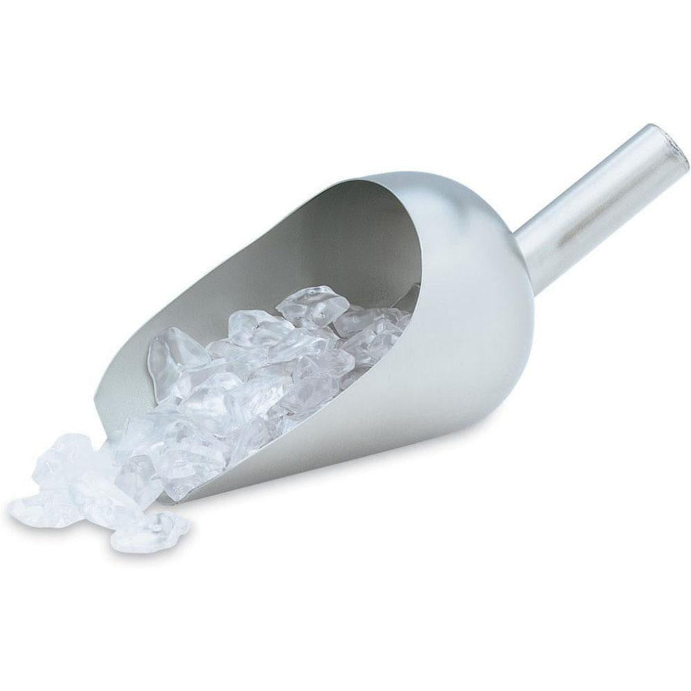 VOLLRATH 92110 52 oz Silver Stainless Steel Round Bottom Scoop