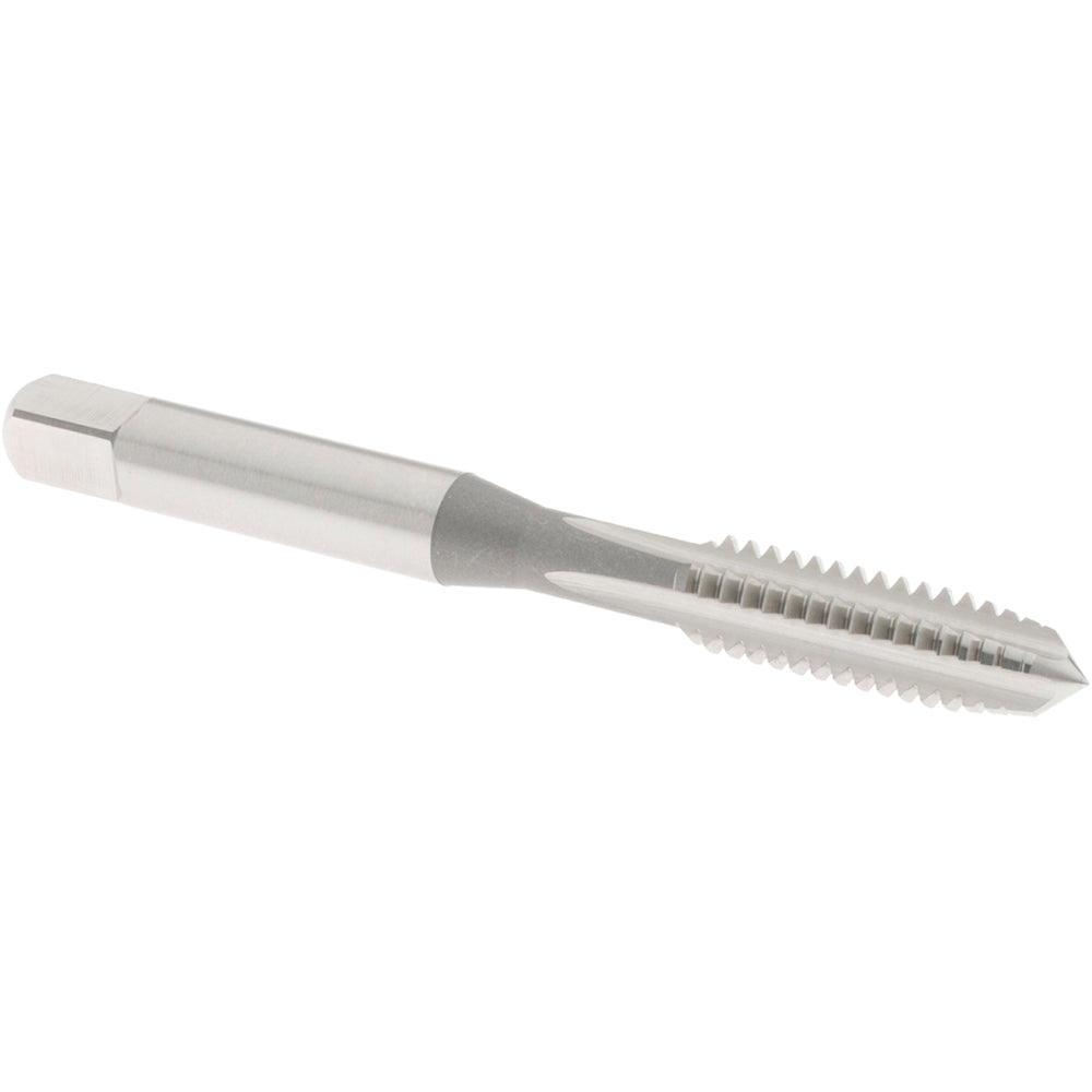 OSG 1120100 Straight Flute Tap: 1/4-20 UNC, 4 Flute, Plug Chamfer, 3B Class of Fit, High-Speed Steel, Bright/Uncoated Finish