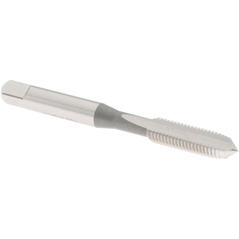 OSG 1195400 Straight Flute Tap: 1/4-28 UNF, 2 Flute, Plug Chamfer, 3B Class of Fit, High-Speed Steel, Bright/Uncoated Finish