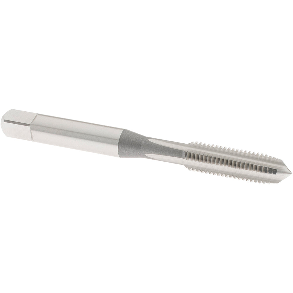 OSG 1120400 Straight Flute Tap: 1/4-28 UNF, 4 Flute, Plug Chamfer, 3B Class of Fit, High-Speed Steel, Bright/Uncoated Finish