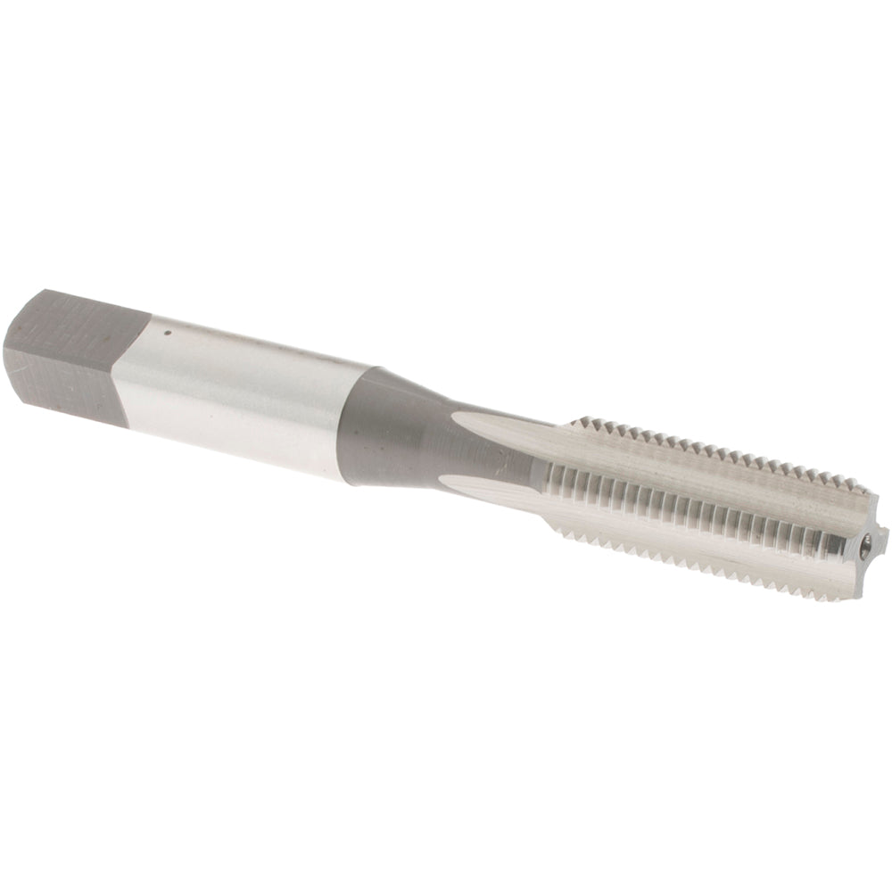 OSG 1121700 Straight Flute Tap: 3/8-24 UNF, 4 Flute, Bottoming Chamfer, 3B Class of Fit, High-Speed Steel, Bright/Uncoated Finish