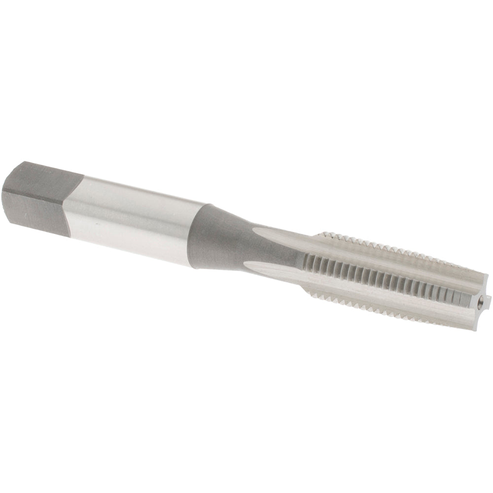 OSG 1121500 Straight Flute Tap: 3/8-24 UNF, 4 Flute, Taper Chamfer, 3B Class of Fit, High-Speed Steel, Bright/Uncoated Finish