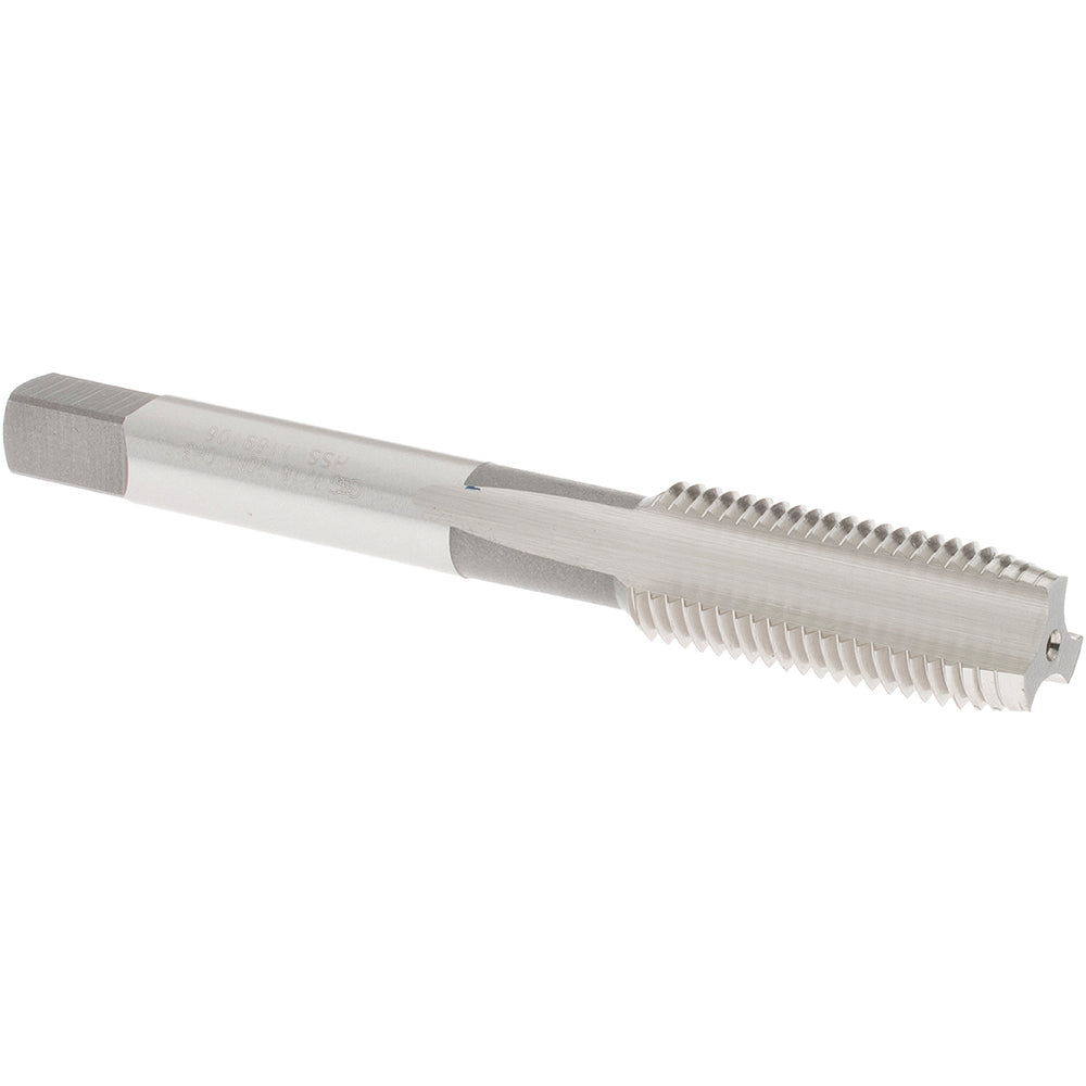 OSG 1172200 Straight Flute Tap: 7/16-20 UNF, 3 Flute, Plug Chamfer, High-Speed Steel, Bright/Uncoated Finish