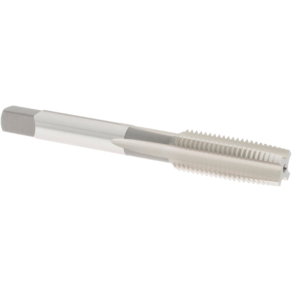 OSG 1122100 Straight Flute Tap: 7/16-20 UNF, 4 Flute, Taper Chamfer, High-Speed Steel, Bright/Uncoated Finish
