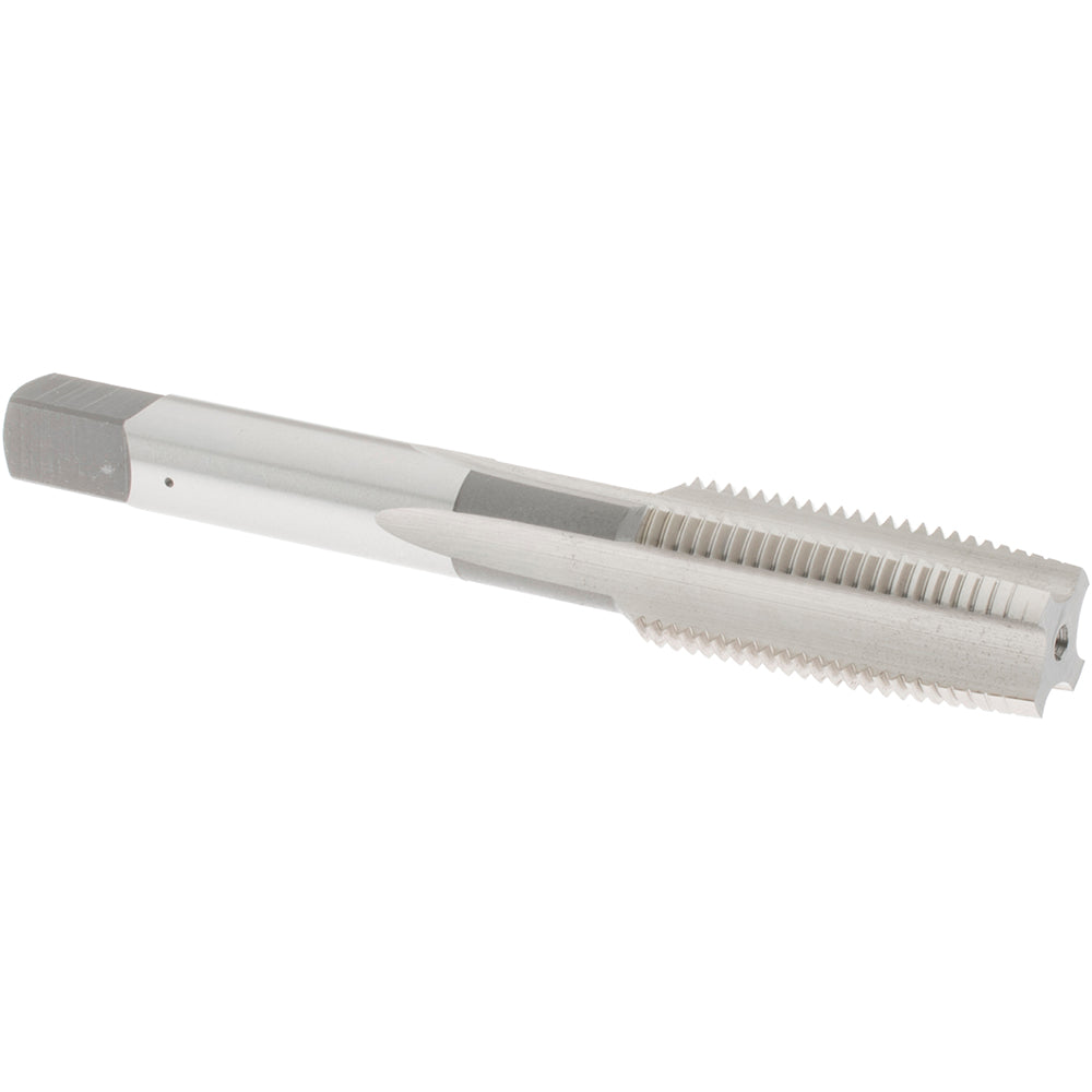OSG 1122700 Straight Flute Tap: 1/2-20 UNF, 4 Flute, Taper Chamfer, 3B Class of Fit, High-Speed Steel, Bright/Uncoated Finish