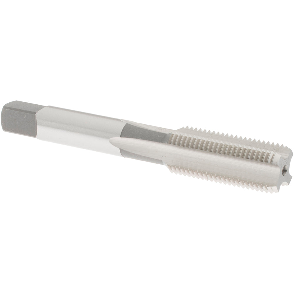 OSG 1123500 Straight Flute Tap: 9/16-18 UNF, 4 Flute, Bottoming Chamfer, High-Speed Steel, Bright/Uncoated Finish