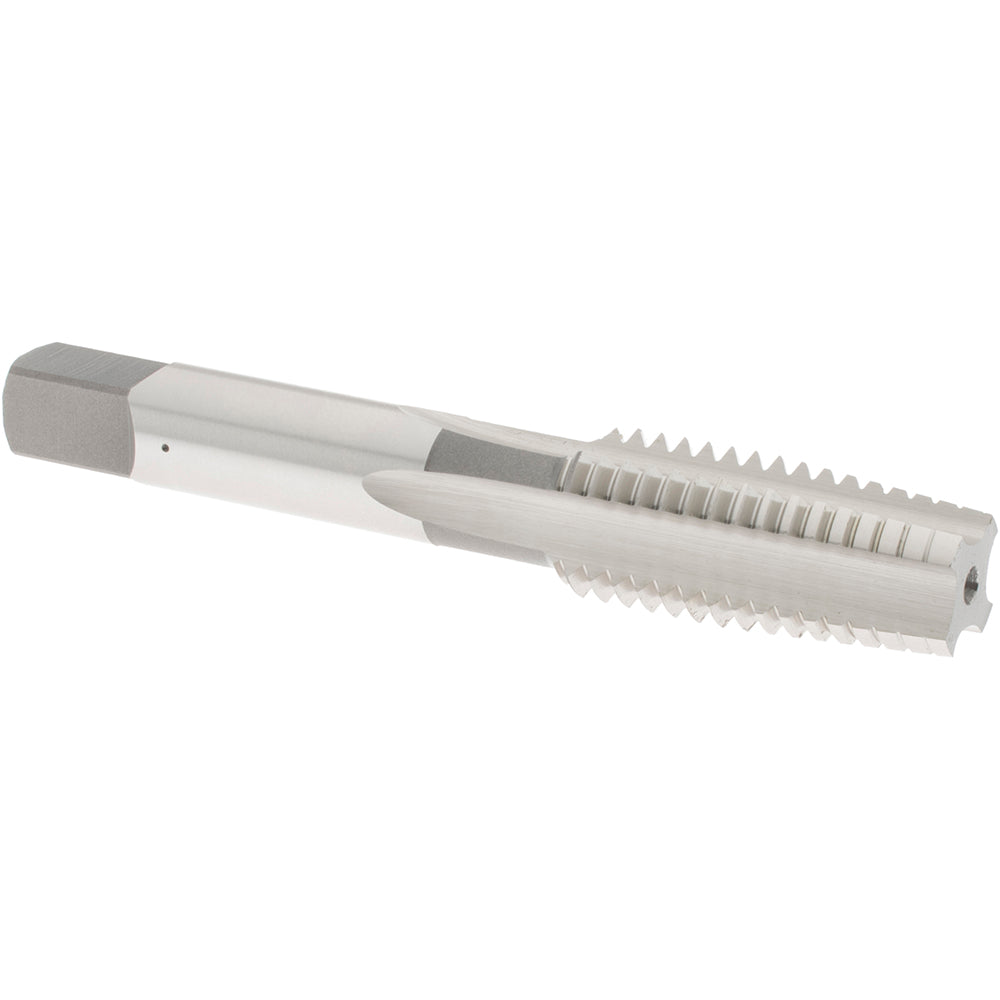 OSG 1123600 Straight Flute Tap: 5/8-11 UNC, 4 Flute, Taper Chamfer, 3B Class of Fit, High-Speed Steel, Bright/Uncoated Finish