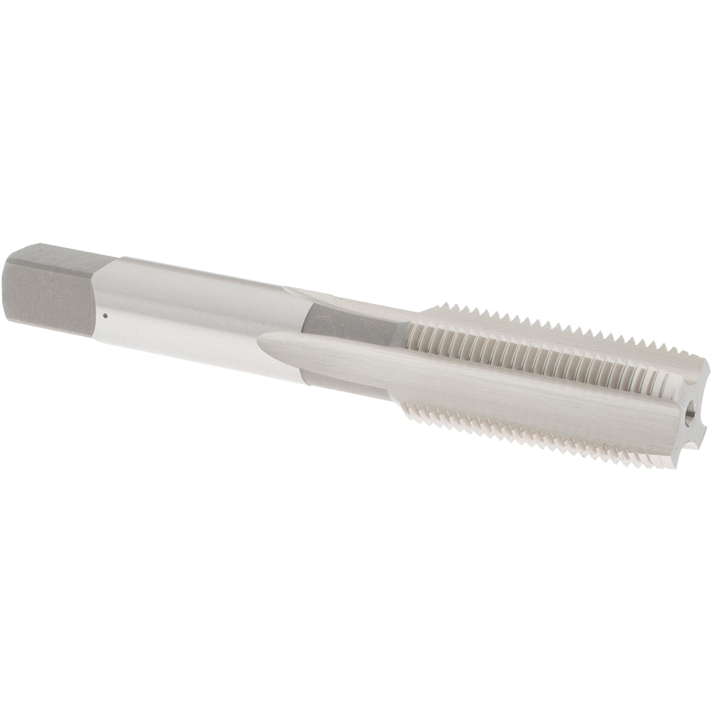 OSG 1124000 Straight Flute Tap: 5/8-18 UNF, 4 Flute, Plug Chamfer, 3B Class of Fit, High-Speed Steel, Bright/Uncoated Finish