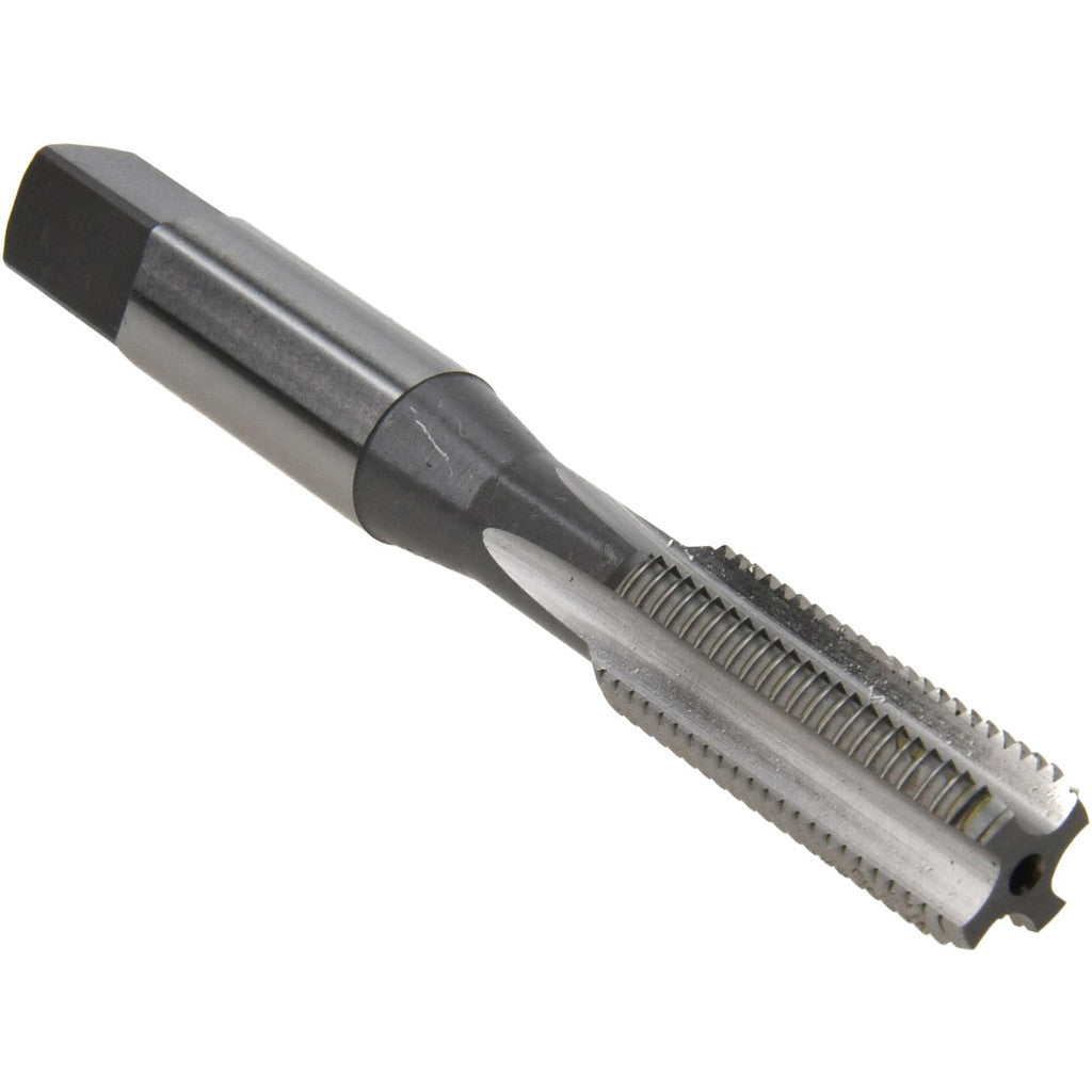 OSG 1131700 Straight Flute Tap: 3/8-24 UNF, 4 Flute, Bottoming Chamfer, 2B Class of Fit, High-Speed Steel, Bright/Uncoated Finish