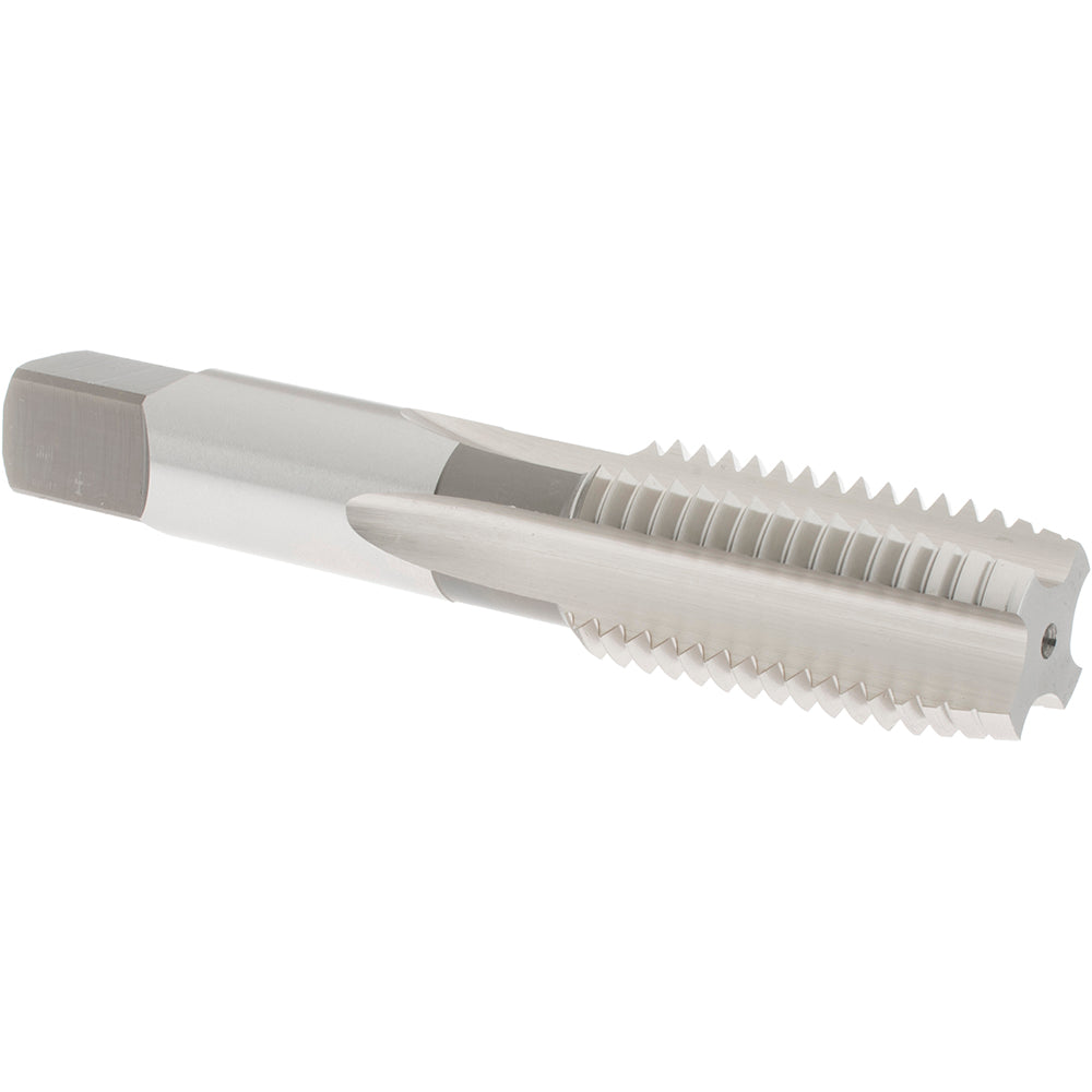 OSG 1136100 Straight Flute Tap: 1-8 UNC, 4 Flute, Plug Chamfer, 3B Class of Fit, High-Speed Steel, Bright/Uncoated Finish