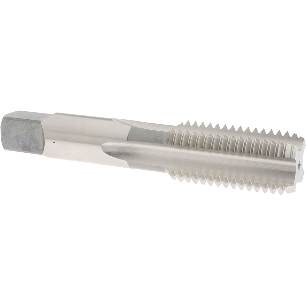 OSG 1136200 Straight Flute Tap: 1-8 UNC, 4 Flute, Bottoming Chamfer, 3B Class of Fit, High-Speed Steel, Bright/Uncoated Finish