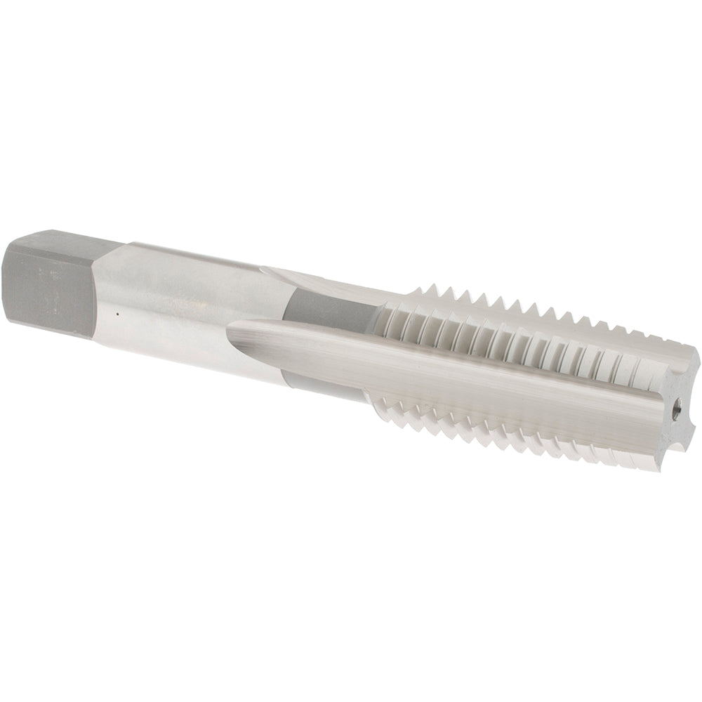 OSG 1136000 Straight Flute Tap: 1-8 UNC, 4 Flute, Taper Chamfer, 3B Class of Fit, High-Speed Steel, Bright/Uncoated Finish