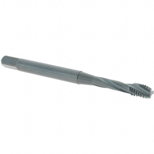 OSG 1705601 Spiral Flute Tap: M4x0.70 Metric Coarse, 3 Flutes, Modified Bottoming, 6H Class of Fit, Powdered Metal, Oxide Coated