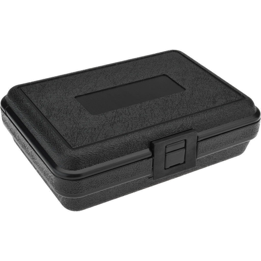 Platt 107 Clamshell Hard Case: Cubed Foam, 8-1/2" Wide, 6" Deep