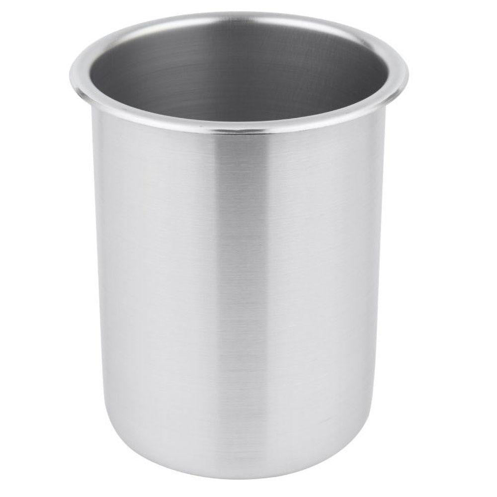 VOLLRATH 78720 Food Storage Container: Stainless Steel, Round