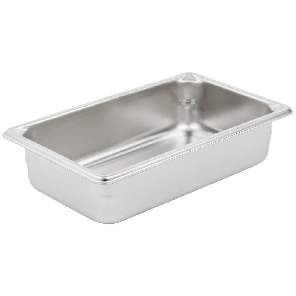 VOLLRATH 30422 Food Pan Container: Stainless Steel, Rectangular