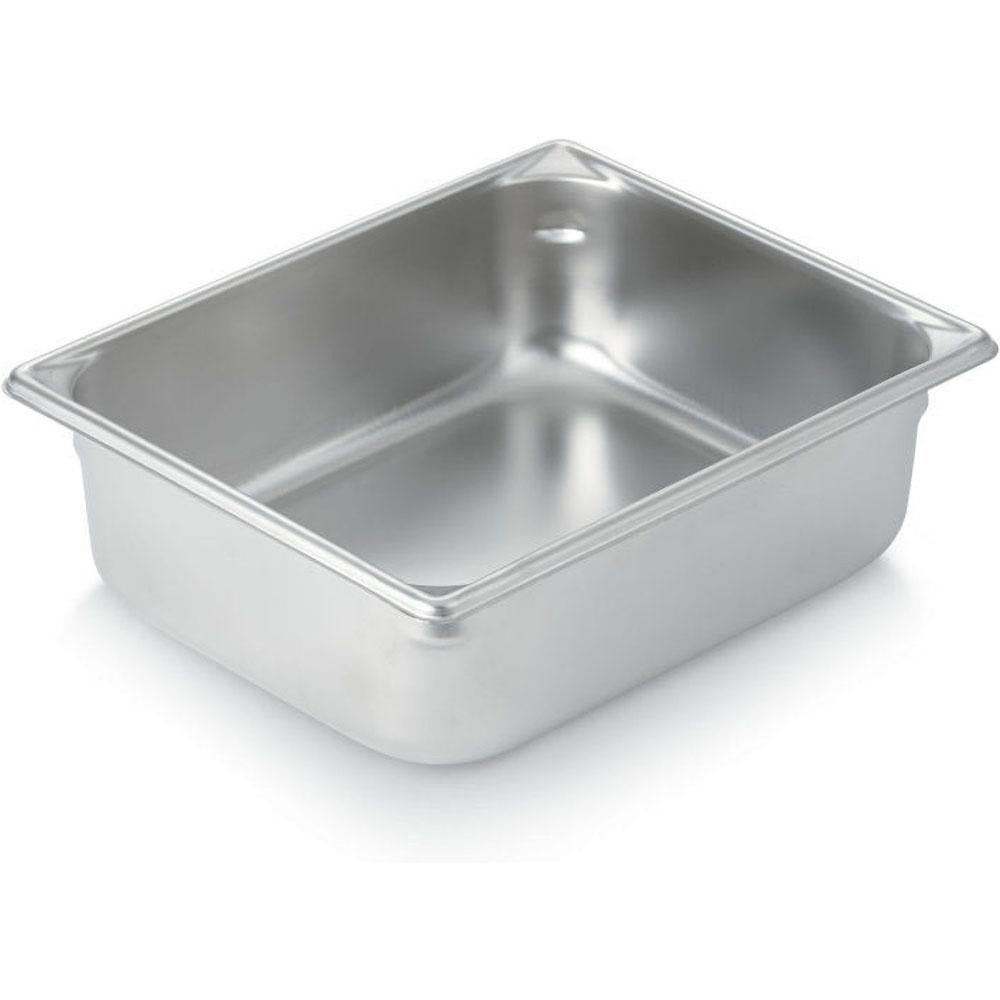 VOLLRATH 30242 Food Pan Container: Stainless Steel, Rectangular