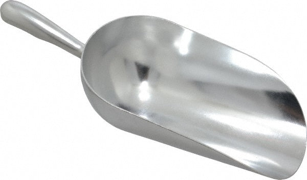 VOLLRATH 46894 55 oz Silver Cast Aluminum Round Bottom Scoop