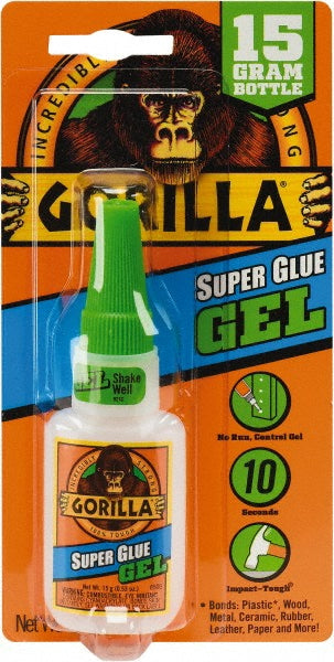 Gorilla Glue 7600101 Super Glue: 0.53 oz Bottle, Clear