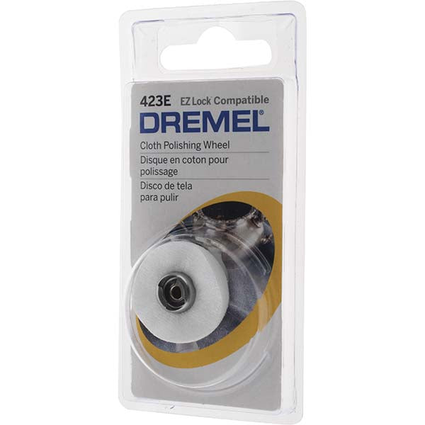Dremel 423E EZ Lock Cloth Polishing Wheel: Use with Dremel Rotary Tool