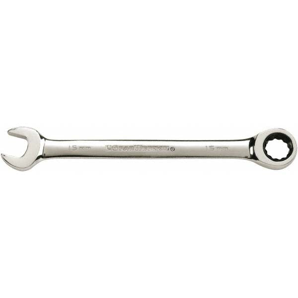 GEARWRENCH 9127D Combination Wrench: 27.00 mm Head Size, 0 deg Offset