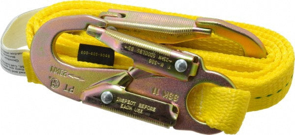 Gemtor 261L6 6 Ft. Long, 350 Lbs. Capacity, Single Leg, Polyester Webbing Lifeline