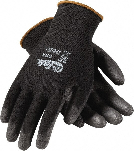 PIP 33-B125/XL Work Gloves: G-Tek ONX 33-B125, Size X-Large, Polyurethane-Coated Nylon, General Purpose
